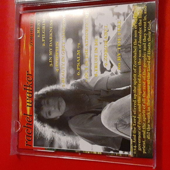 Rachel Walker Zorobabel CD - Picture 4 of 4